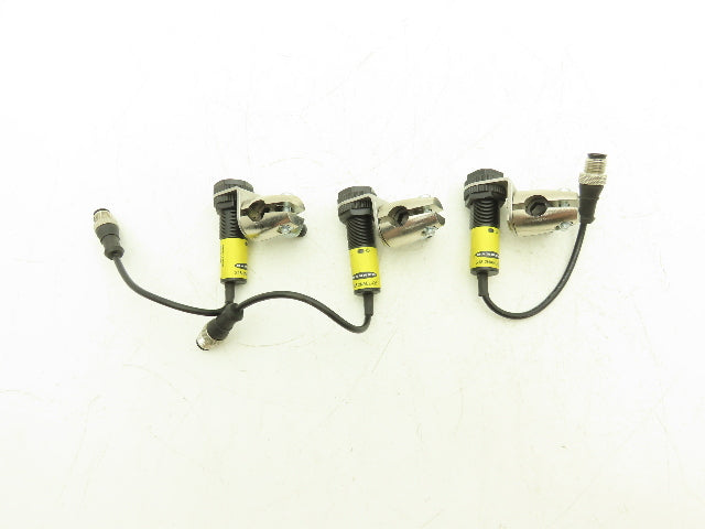 Banner S18-2NAEL-Q5 Photoeye Sensor Emitter 18mm 10-30VDC Lot of 3