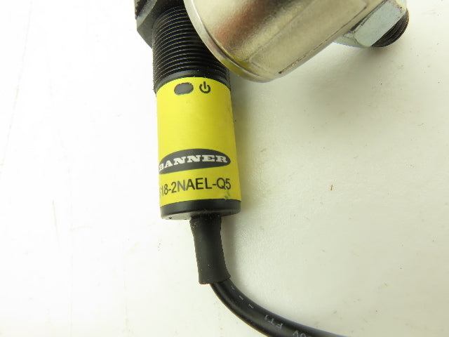 Banner S18-2NAEL-Q5 Photoeye Sensor Emitter 18mm 10-30VDC Lot of 3