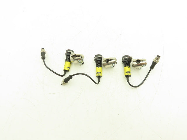 Banner S18-2NAEL-Q5 Photoeye Sensor Emitter 18mm 10-30VDC Lot of 3