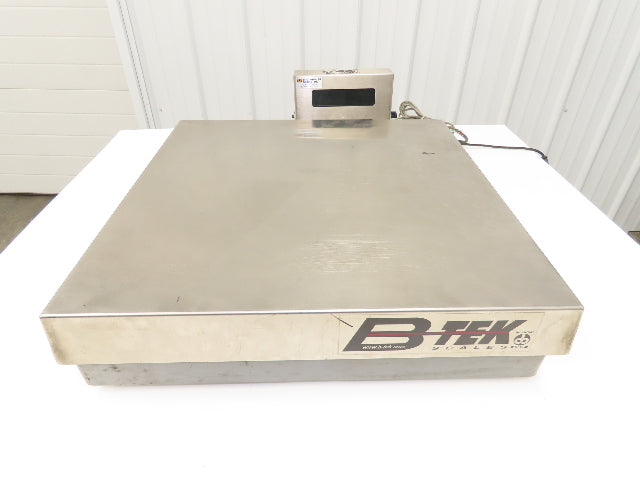 MODEL 560 B-Tek BT-2424-50-CS-SP Scale With GSE Digital Readout 50 Lbs Capacity