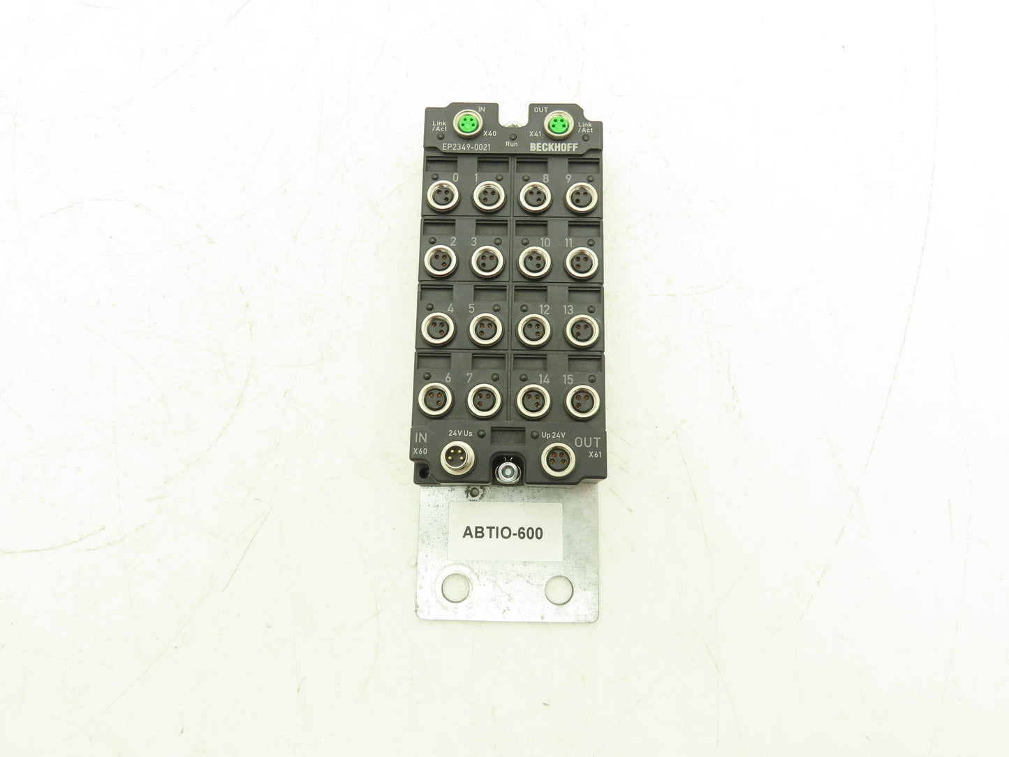 Beckhoff EP2349-0021 EtherCAT Box 16-Channel Digital Combi I/O Module 24VDC