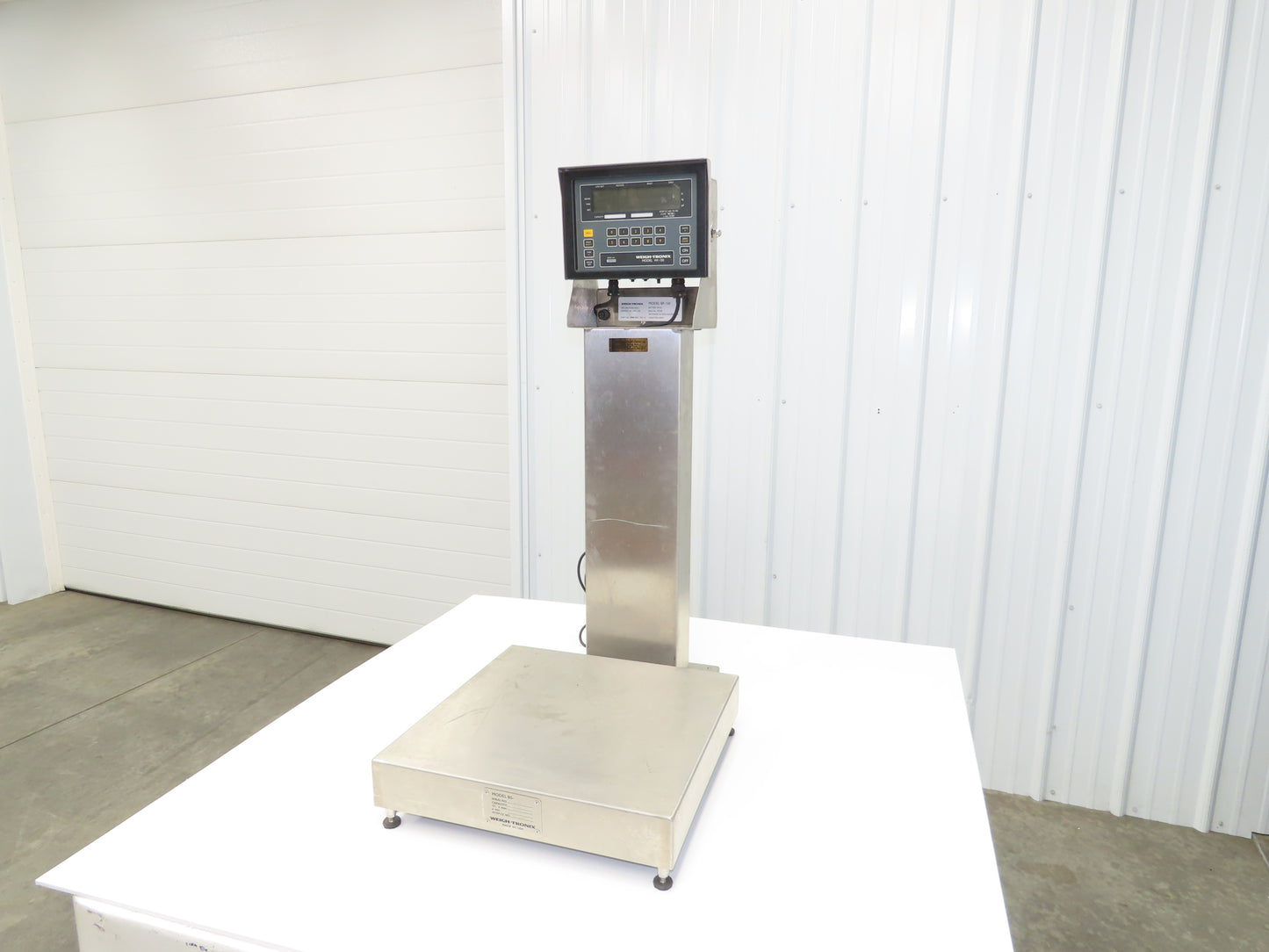 Weigh-Tronix WI-150 Scale With Digital Readout & Battery XP Haz Loc Read Descr