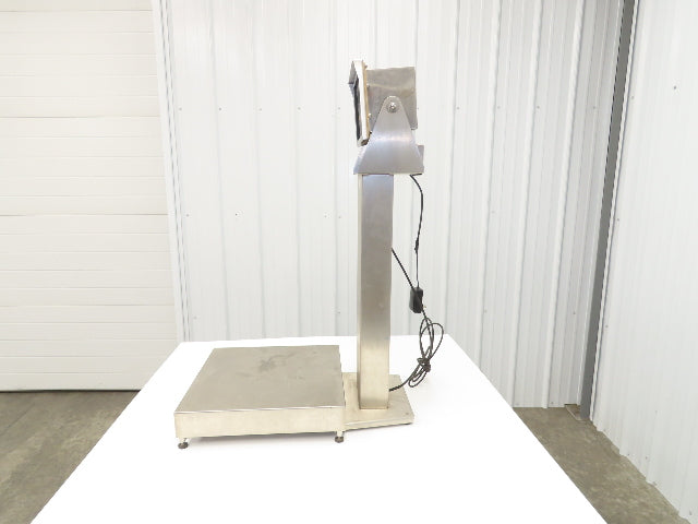 Weigh-Tronix WI-150 Scale With Digital Readout & Battery XP Haz Loc Read Descr