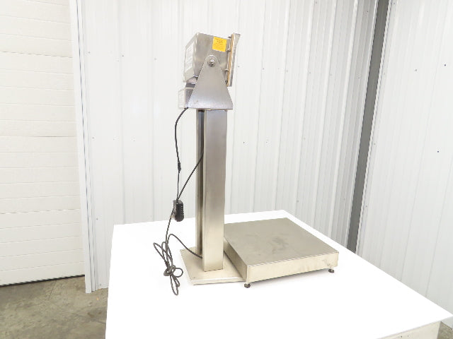 Weigh-Tronix WI-150 Scale With Digital Readout & Battery XP Haz Loc Read Descr