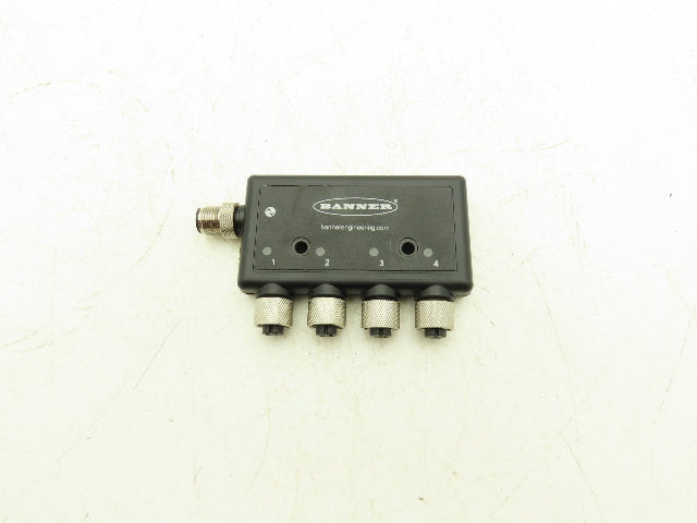 Banner R90C-4B21-KQ IO-Link Hub Converter 4-port Discrete 4-pin M12