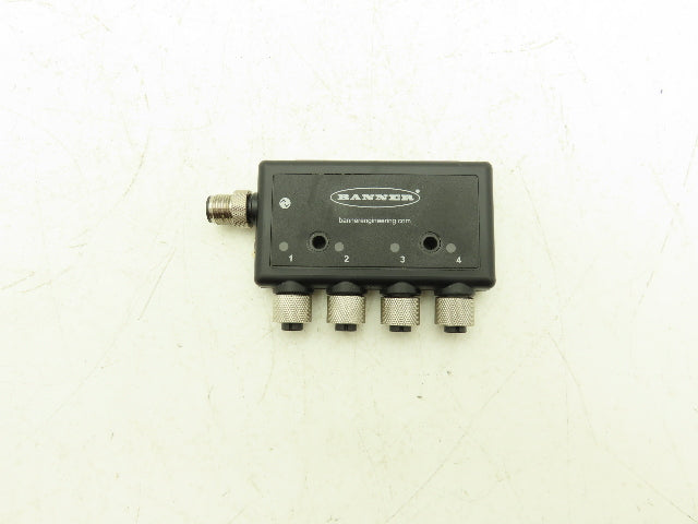 Banner R90C-4B21-KQ IO-Link Hub Converter 4-port Discrete 4-pin M12