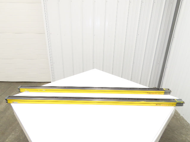 Leuze Safety Light Curtain Transmitter Receiver Set Damaged Read Description