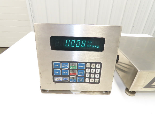 MODEL 560 B-Tek BT-1212-10-CS-SP Scale With GSE Digital Readout 10 Lbs Capacity