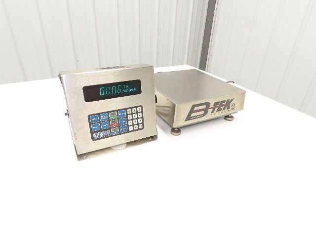 MODEL 560 B-Tek BT-1212-10-CS-SP Scale With GSE Digital Readout 10 Lbs Capacity