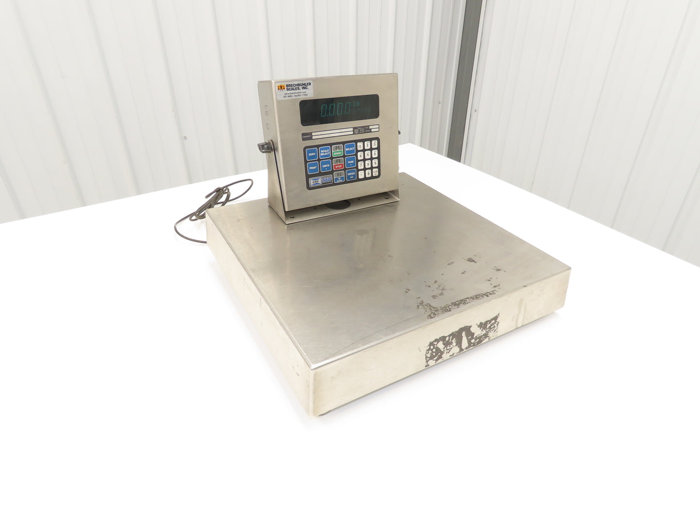 MODEL 560 B-Tek BT-1818-50-CS-SP Scale With GSE Digital Readout 50 Lbs Capacity