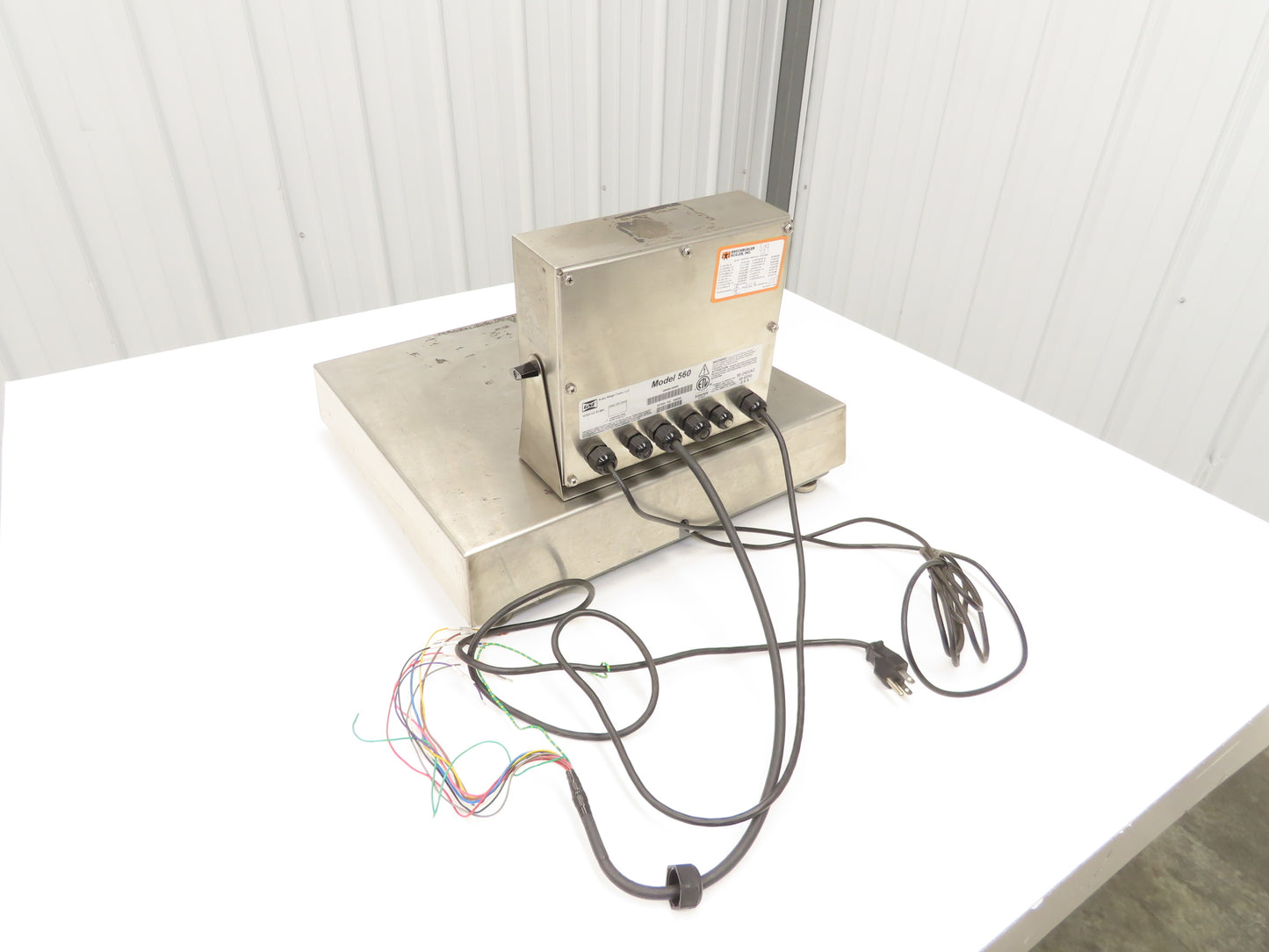 MODEL 560 B-Tek BT-1818-50-CS-SP Scale With GSE Digital Readout 50 Lbs Capacity