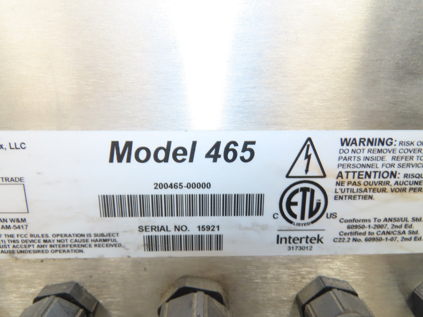 Model 465 B-Tek BT-2424-50-CS-SP Scale With GSE Digital Readout 50 Lbs Capacity
