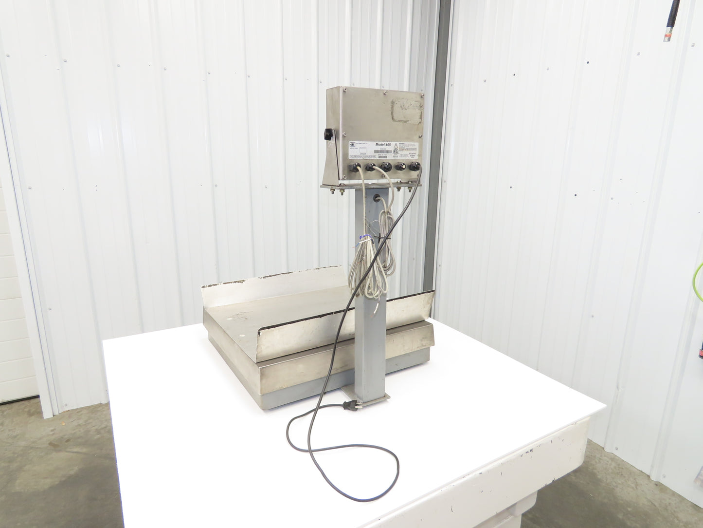Model 465 B-Tek BT-2424-50-CS-SP Scale With GSE Digital Readout 50 Lbs Capacity