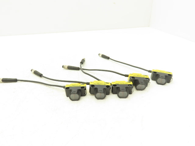 Banner QS18VP6LLPQ Photoeye Sensor Laser Polarized Retro Lot of 5