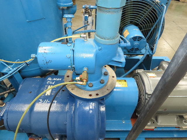 Quincy QSVI-40 Rotary Screw Vacuum Pump 230/460V 40Hp Reman Air End