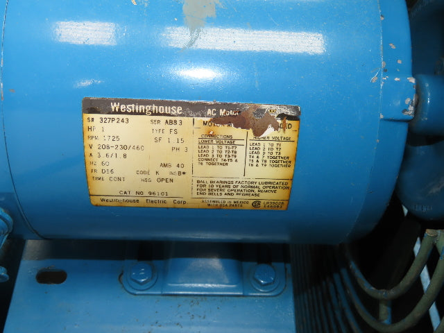 Quincy QSVI-40 Rotary Screw Vacuum Pump 230/460V 40Hp Reman Air End