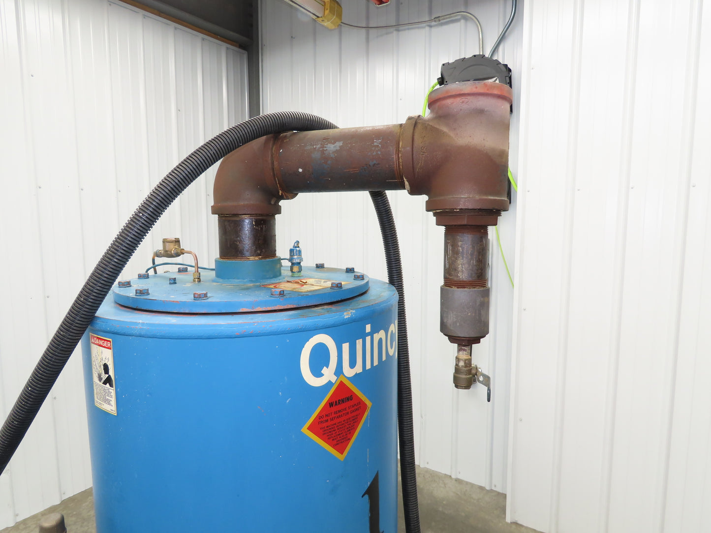 Quincy QSVI50AN3A Rotary Screw Vacuum Pump 230/460V 50Hp Air Compressor 41304h