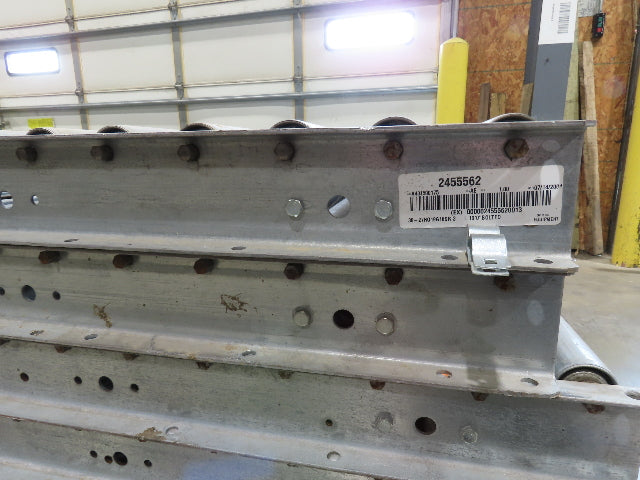 30"x 10' Gravity Roller Conveyor 1.9" Roller 28"BF 6-Sections 60'