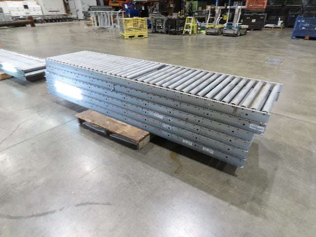30"x 10' Gravity Roller Conveyor 1.9" Roller 28"BF 6-Sections 60'