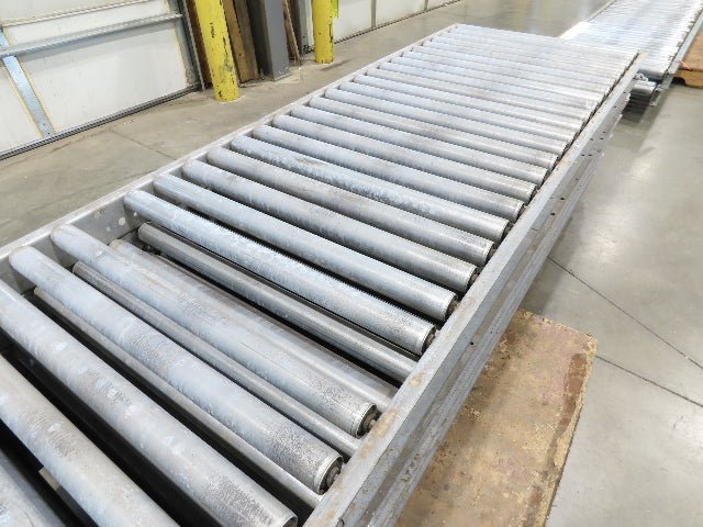 30"x 10' Gravity Roller Conveyor 1.9" Roller 28"BF 6-Sections 60'