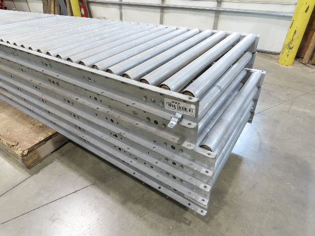 30"x 10' Gravity Roller Conveyor 1.9" Roller 28"BF 6-Sections 60'