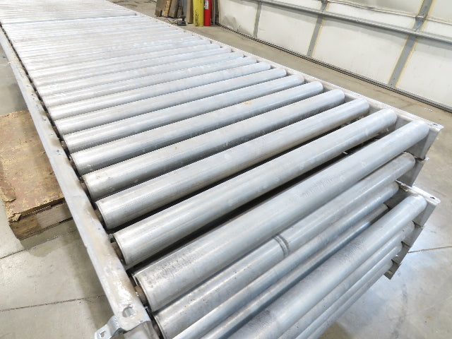 30"x 10' Gravity Roller Conveyor 1.9" Roller 28"BF 6-Sections 60'