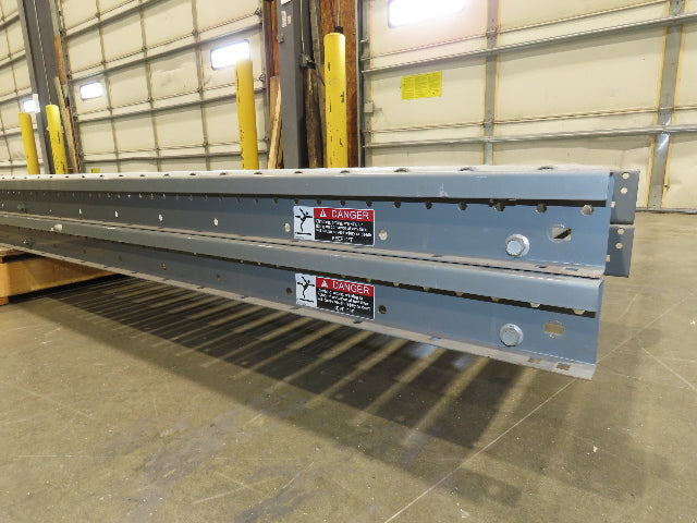 Intelligrated 18"x 12' Gravity Roller Conveyor 1-3/8"Roller 16"BF 4-Sections 48'