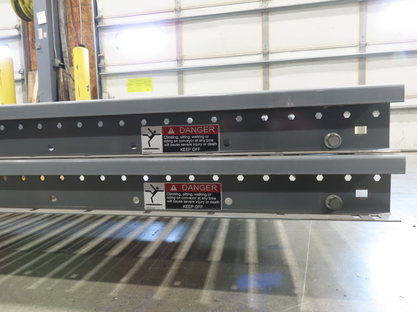Intelligrated 18"x 12' Gravity Roller Conveyor 1-3/8"Roller 16"BF 4-Sections 48'