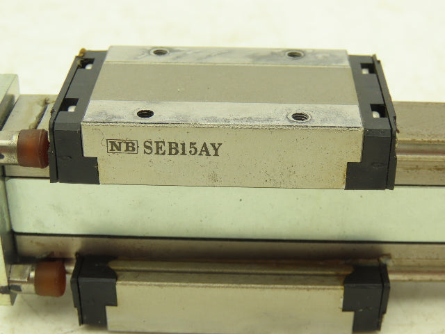 NB SEB15AY Linear Bearing 2-Block Double Sided Guide Rail 15mm x 215mm