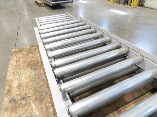 Hytrol 24"x 14' Gravity Roller Conveyor 1.9" Roller 21"BF 2-Sections 9' + 5'