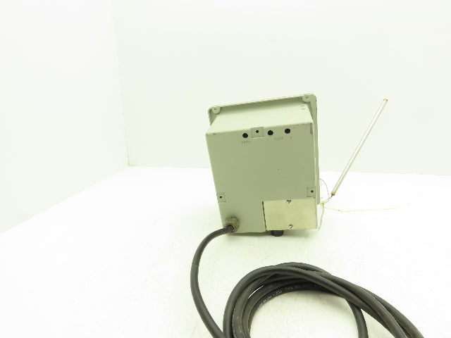 United Electric UE 650 UE 800 Indicating Temperature Chart Recorder with Probe