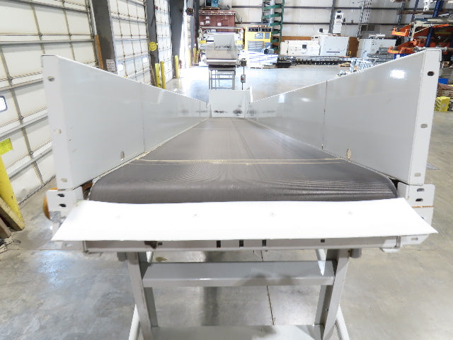 Hytrol HSS 31"x 20' Incline Belt Conveyor 3Hp 3PH Center Drive 120fpm 76-88"H