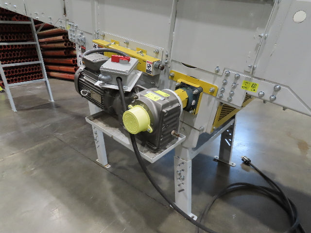 Hytrol HSS 31"x 20' Incline Belt Conveyor 3Hp 3PH Center Drive 120fpm 76-88"H
