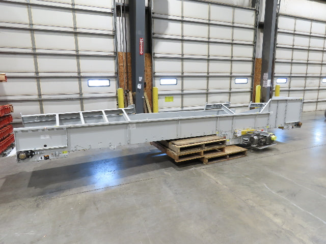 Hytrol HSS 31"x 20' Incline Belt Conveyor 3Hp 3PH Center Drive 120fpm 76-88"H