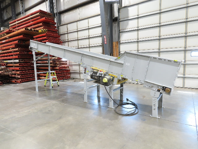 Hytrol HSS 31"x 20' Incline Belt Conveyor 3Hp 3PH Center Drive 120fpm 76-88"H