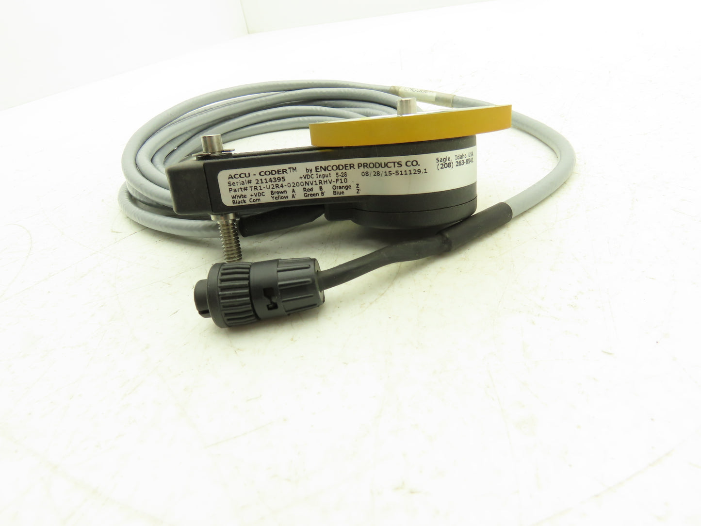 Encoder Products TR1-U2R4-0200NV1RHV-F10 Accu-Coder Encoder 8" Lead