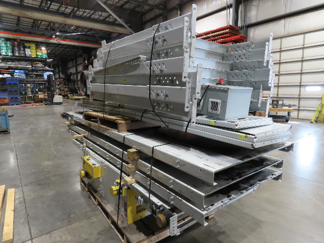 Hytrol BPC 43"x 45' 9" Slider Bed Conveyor 41" Belt 5Hp 3PH Center Drive 180fpm