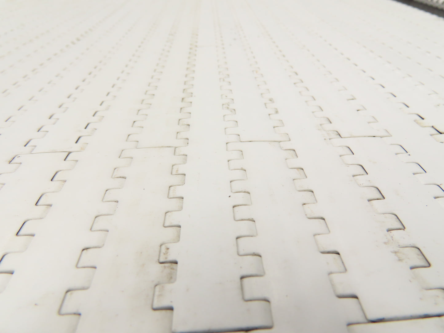 Intralox Series 1000 MatTop Flat Top Plastic Conveyor Belt 71-3/4"W x 54"L White