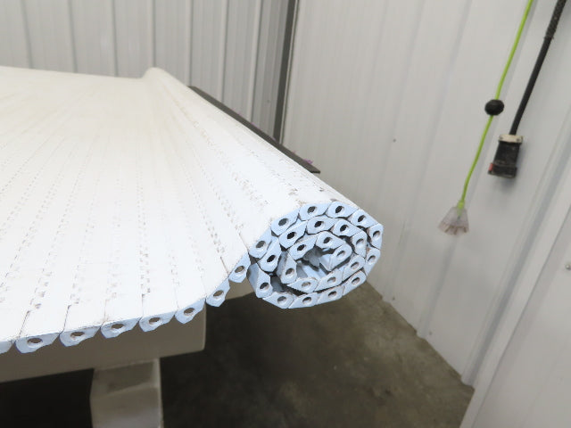 Intralox Series 1000 MatTop Flat Top Plastic Conveyor Belt 71-3/4"W x 54"L White