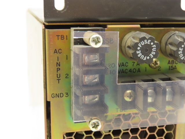 Acme Electric 1947316A024 PLC Power Supply Module 120V Input 240VAC Rev E