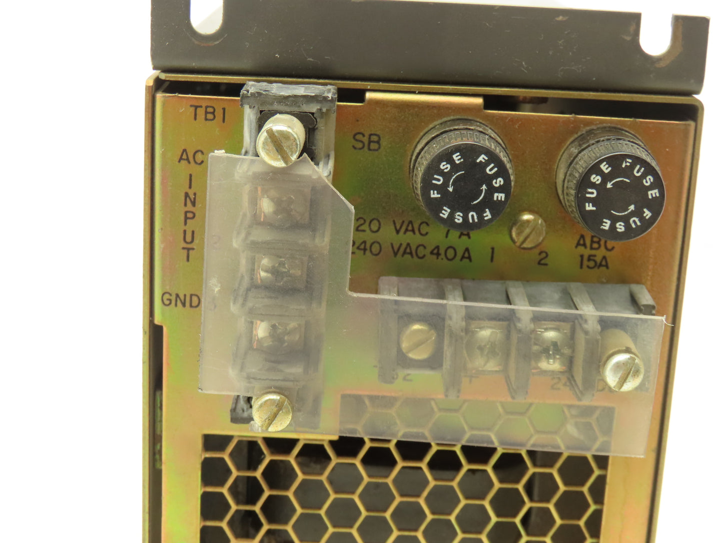 Acme Electric 1947316A024 PLC Power Supply Module 120V Input 240VAC Rev D