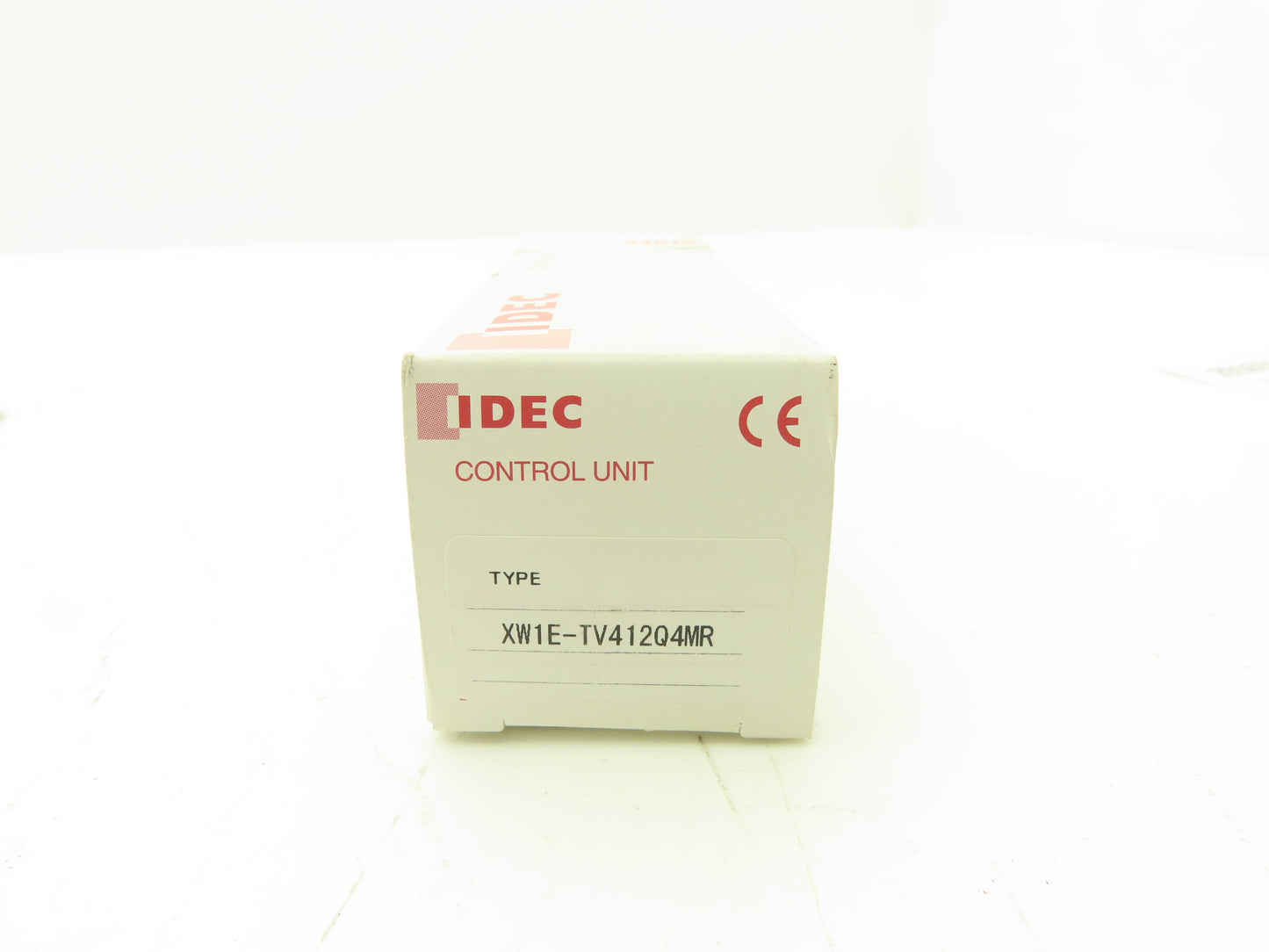 Idec FB1W-111Y XW1E-TV412Q4MR Single Hole Pushbutton Box with Emergency Stop