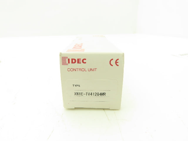 Idec FB1W-111Y XW1E-TV412Q4MR Single Hole Pushbutton Box with Emergency Stop