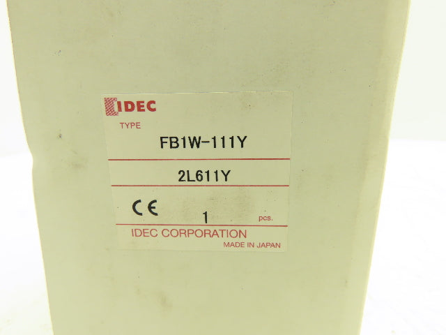 Idec GCX1300 Single Hole Pushbutton Box with 2-Position Switch/NO Contact Block