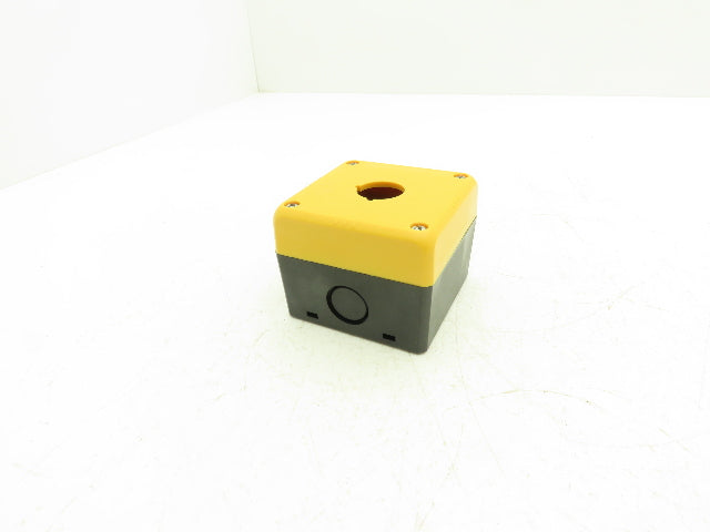 Idec GCX1300 Single Hole Pushbutton Box with 2-Position Switch/NO Contact Block