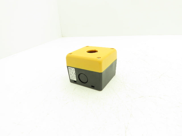 Idec GCX1300 Single Hole Pushbutton Box with 2-Position Switch/NO Contact Block