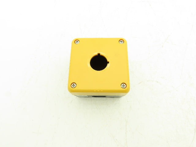 Idec GCX1300 Single Hole Pushbutton Box with 2-Position Switch/NO Contact Block