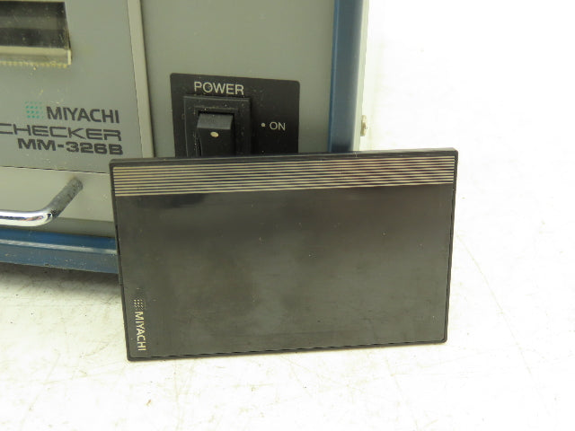 Miyachi MM-326B-06-03 Welding Power Supply Weld Monitor Checker & Welcard