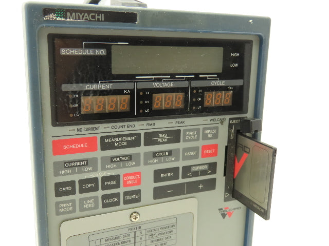 Miyachi MM-326B-06-03 Welding Power Supply Weld Monitor Checker & Welcard