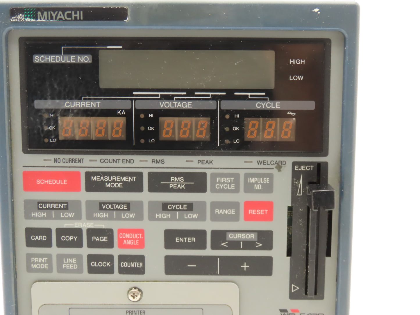 Miyachi MM-326B-06-03 Welding Power Supply Weld Monitor Checker & Welcard